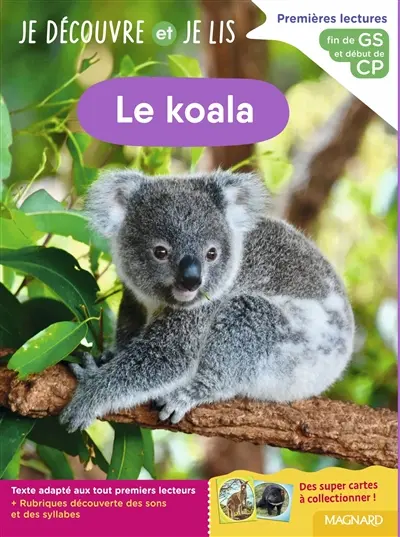 Le koala : premières lectures, fin de GS-début CP