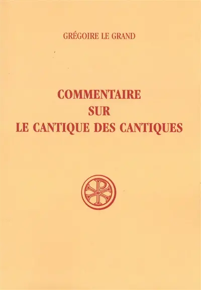 Commentaire sur le Cantique des cantiques