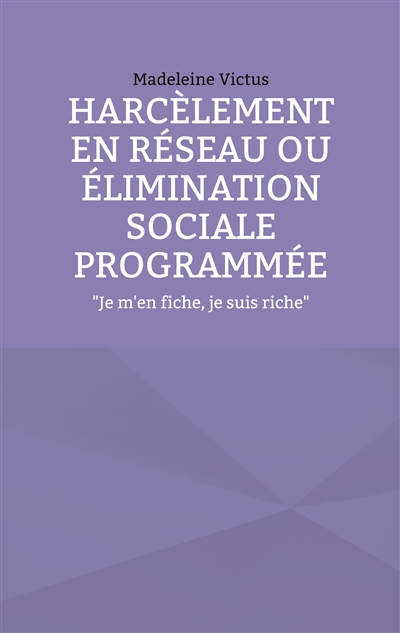 Harcèlement en réseau ou...
