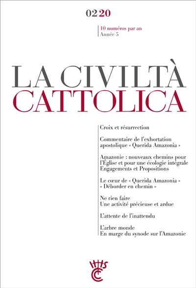 Civiltà cattolica (La), n° 2 (2020)