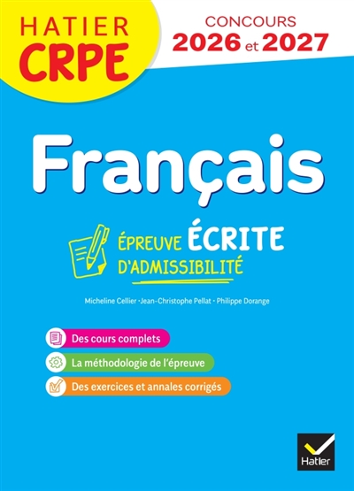 Français : épreuve écrite...