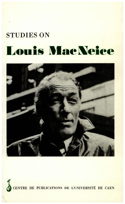 Studies on Louis MacNeice