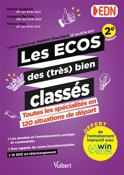 Les Ecos des (très) bien classés : toutes les spécialités en 120 situations de départ : EDN