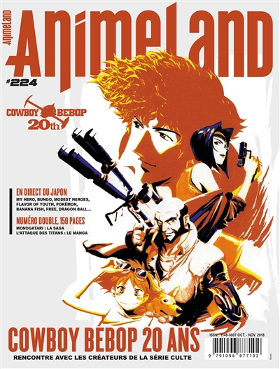 Anime land : le magazine français de l'animation, n° 224