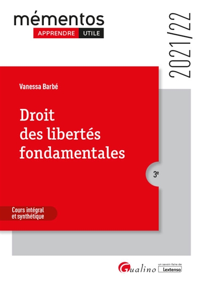 Droit des libertés fondamentales : 2021-2022