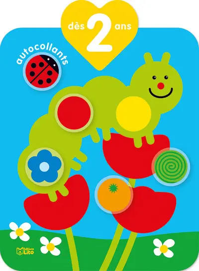 Autocollants : la chenille