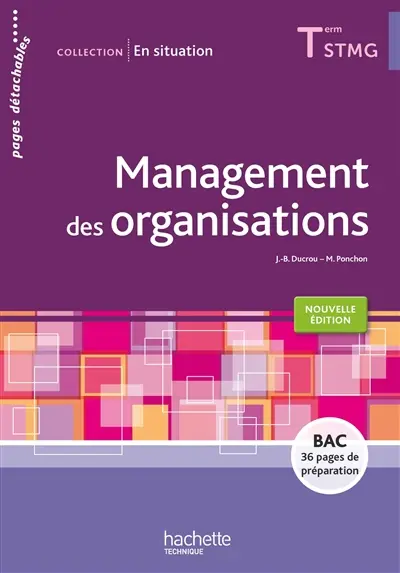 Management des organisations terminale STMG