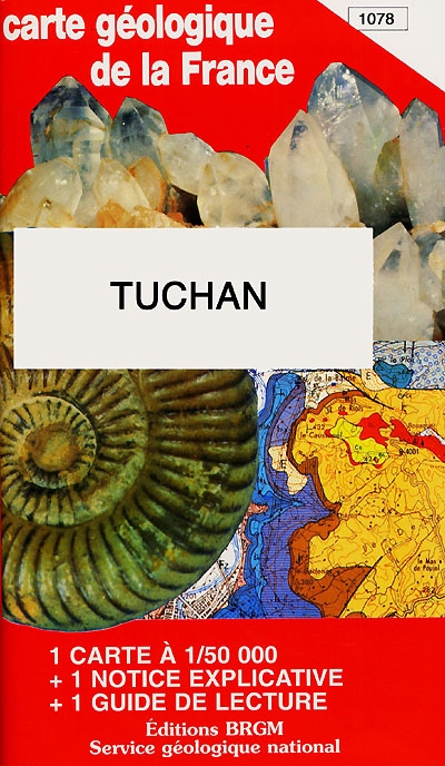 Tuchan : carte géologique de la France à 1/50 000, 1078