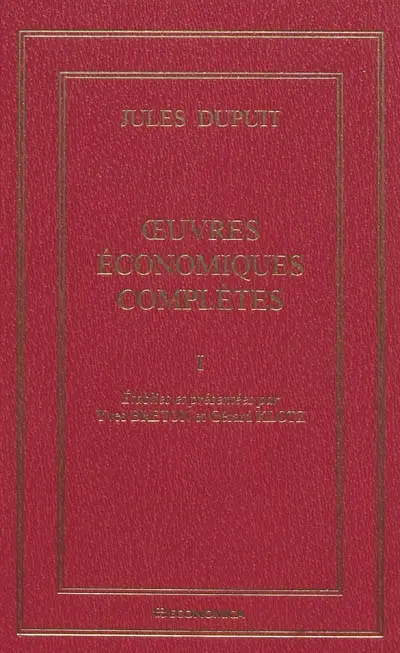 Oeuvres économiques complètes