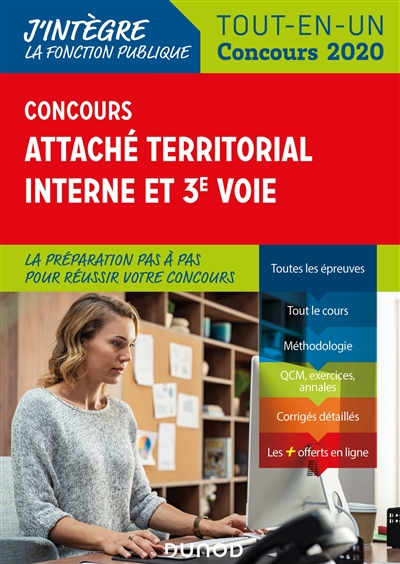 Concours attaché territorial interne et 3e voie : tout-en-un 2020