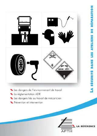 La sécurité dans les ateliers de réparation des poids lourds
