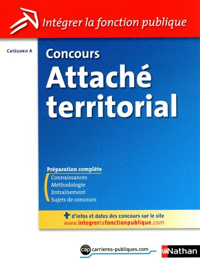 Concours attaché territorial : catégorie A