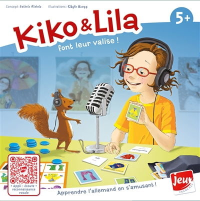 Kiko & Lila font leur valise ! : apprendre l'allemand en s'amusant !