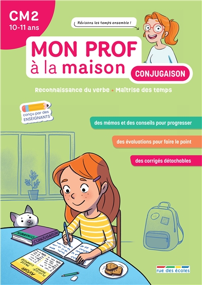 Conjugaison CM2, 10-11 ans : reconnaissance du verbe, maîtrise des temps