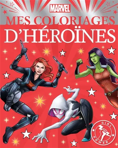 Mes coloriages d'héroïnes