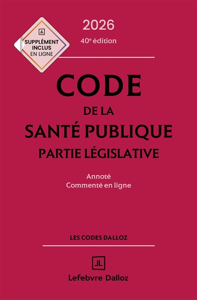 Code de la santé publique...
