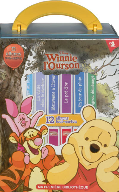 Winnie l'ourson : 12 albums tout-carton