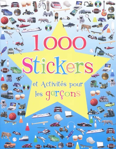1.000 stickers et activités pour les garçons