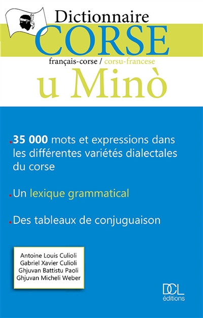 U mino : dictionnaire corse : français-corse, corsu-francese