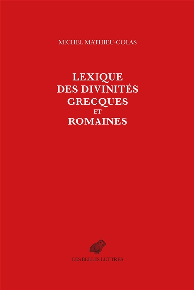 Lexique des divinités grecques et romaines