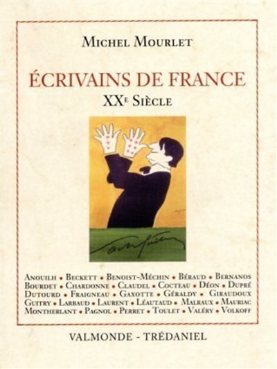 Ecrivains de France, XXe siècle