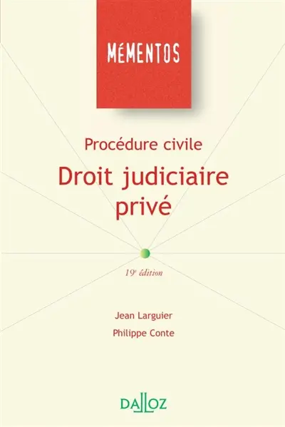 Procédure civile : droit judiciaire privé