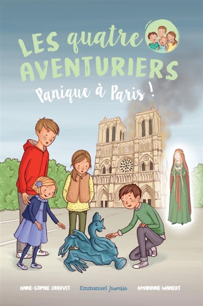 Les quatre aventuriers. Vol. 4. Panique à Paris !
