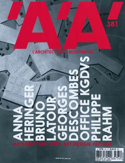 Architecture d'aujourd'hui (L'), n° 381