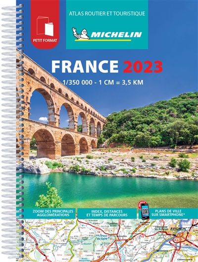 France 2023 : atlas routier et touristique