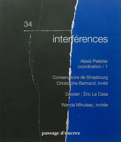Passage d'encres, n° 34. Interférences