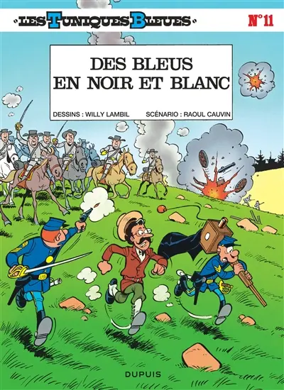 Les Tuniques bleues. Vol. 11. Des bleus en noir et blanc