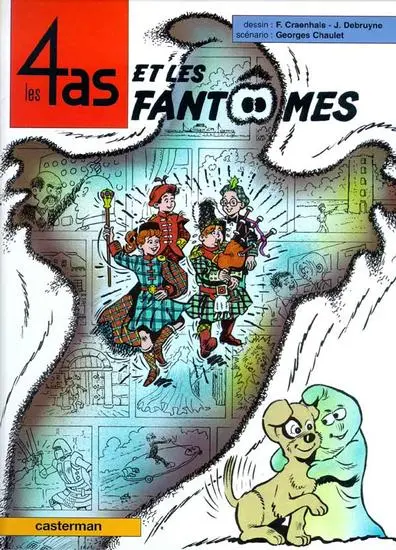 Les 4 as. Vol. 37. Les 4 as et les fantômes