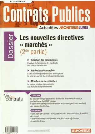 Contrats publics,...