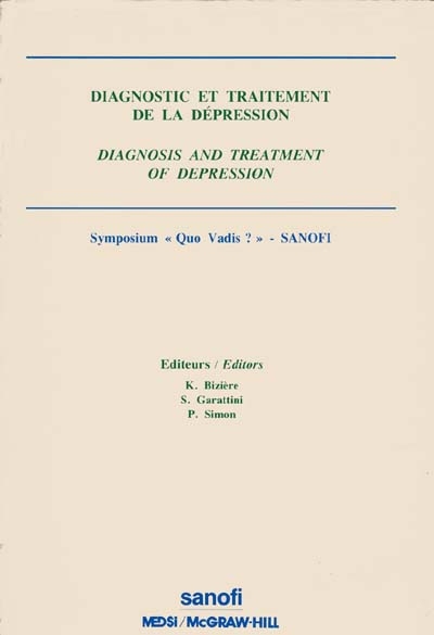 Diagnostic et traitement de la dépression