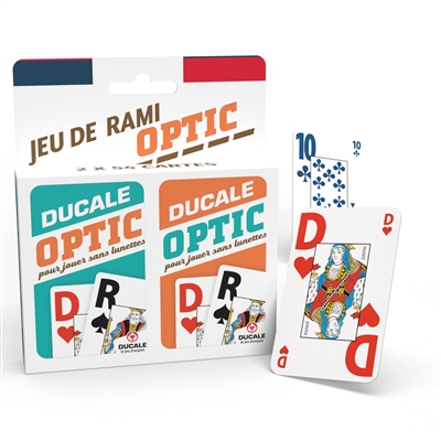 Jeu de Rami (2 jeux de 54 cartes)