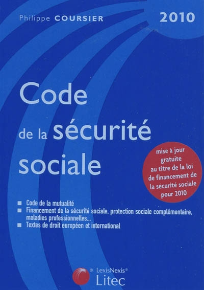 Code de la sécurité sociale 2010