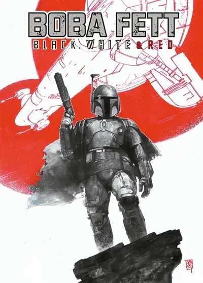 Boba Fett : black, white & red