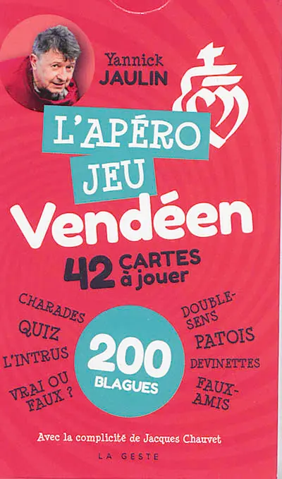 L'apéro jeu vendéen : 42 cartes à jouer, 200 blagues