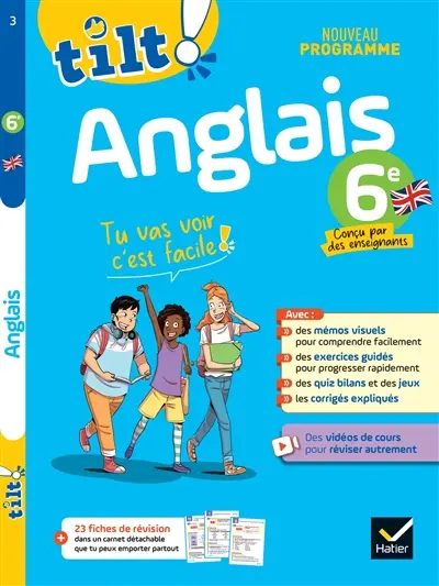 Anglais 6e : nouveau programme