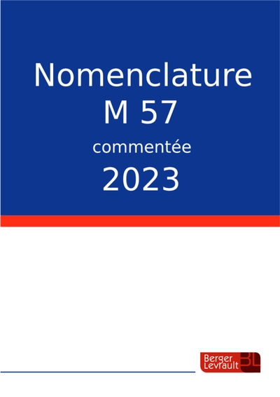 Nomenclature M57 commentée : 2023