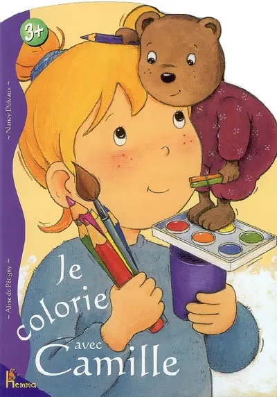 Je colorie avec Camille