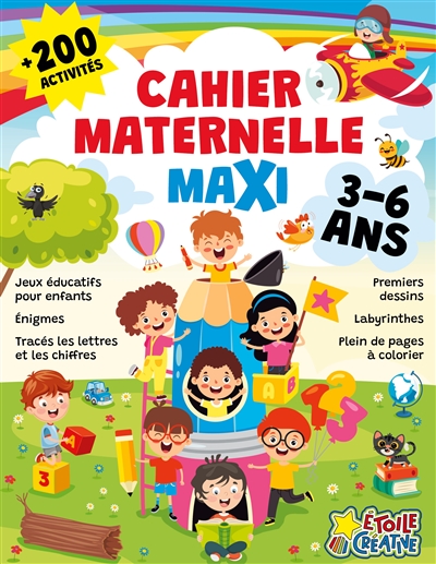 Cahier maternelle maxi 3-6...