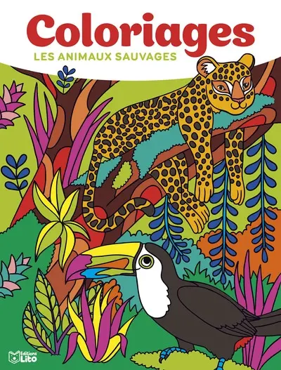 Les animaux sauvages : coloriages