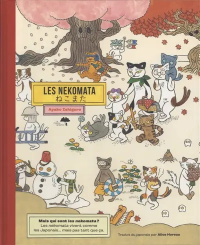 Les nekomata : une année en compagnie d'une famille de yôkai chats