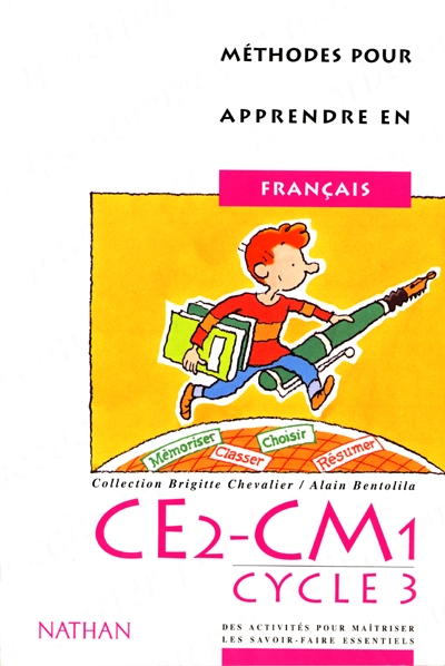 Méthodes pour apprendre en français CE2-CM1, cycle 3 : cahier de l'élève