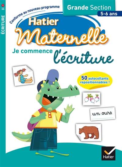 Hatier maternelle - Je commence l'écriture