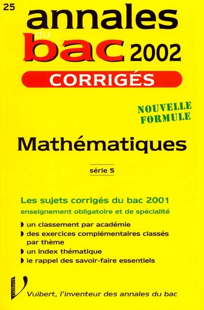 Mathématiques : série S