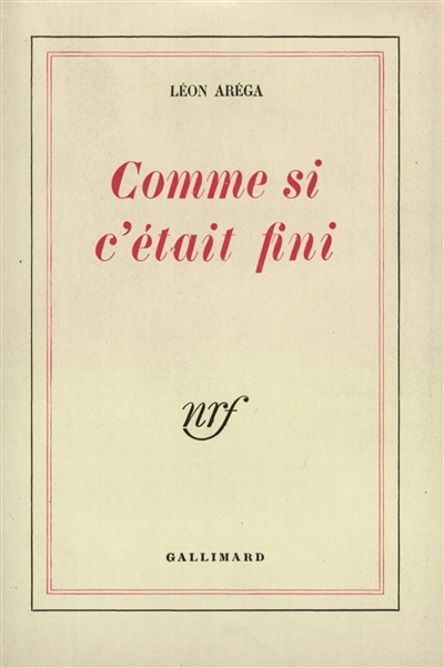 Comme si c'était fini