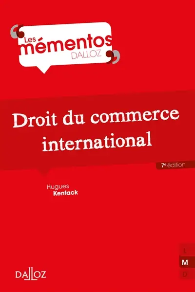 Droit du commerce international Droit du commerce international