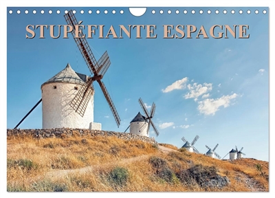 Stupéfiante Espagne (Calendrier mural 2026 DIN A4 vertical), CALVENDO calendrier mensuel : Balade en Espagne